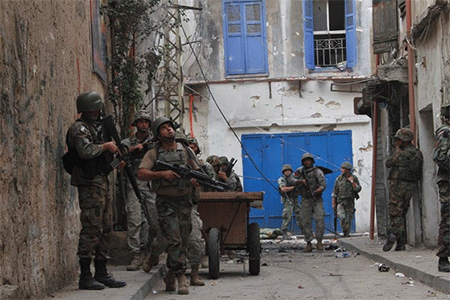 El Ejército de Líbano incauta grandes cantidades de armas